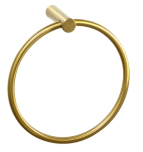 Towel Ring Brass
