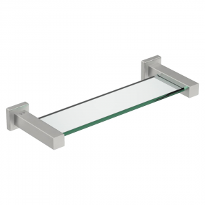 8525 Glass Shelf 330 -Brushed