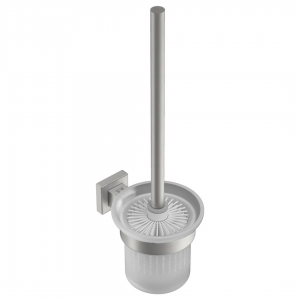 8538 Toilet Br + Holder -Brushed