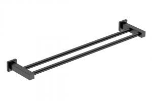 8582 Double Rail 650mm -Matt  Black
