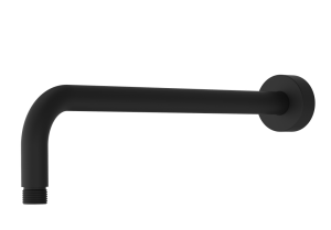 Cobra Seine Ebony Shower arm round 300mm Black