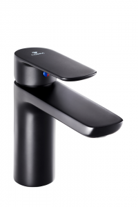 COBRA SEINE PT BASIN MIXER STANDARD EBONY
