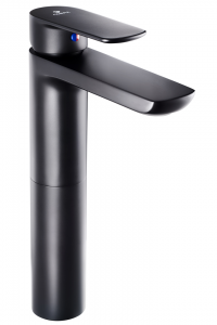 COBRA SEINE PT BASIN MIXER RAISED EBONY