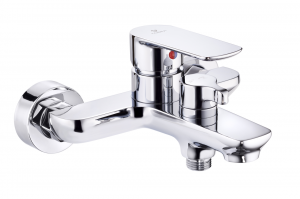 Cobra Seine Exposed Bath Mixer Wall type Chrome plated