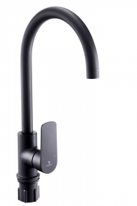 COBRA SEINE PILLAR TYPE SINK MIXER EBONY