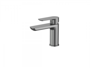 Cobra Seine Standard Basin Mixer Brushed Gun Grey