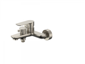 Cobra Seine Exposed Bath Mixer Brushed Nickel
