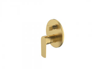 Cobra Seine Concealed Diverter Mixer Brushed Gold