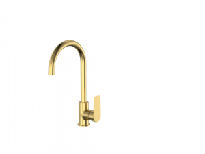 Cobra Seine Pillar type Sink Mixer Brushed Gold
