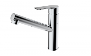 Cobra Seine Pull-Out Pillar type Sink Mixer Chrome plated