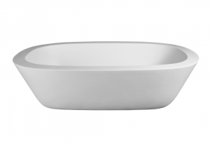 Acanthus Bath No Overflow Polished White