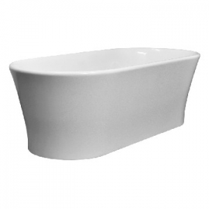Elegance Freestanding Bath no Overflow 1800x840x590mm Pearl White