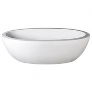 Angela Freestanding Bath With Internal Overflow 1710x940x550mm Gloss White