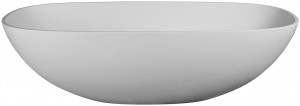 Amsterdam Freestanding Bath Internal Overflow 1700x750x500mm Pearl White
