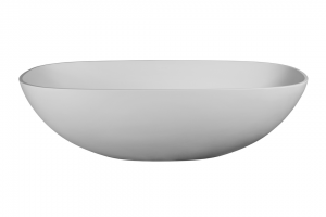 Amsterdam Bath 1800 No Overflow Polished White