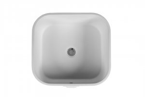 Charles Basin No Overflow Pearl White