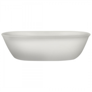 Brooke Basin Internal Overflow Pearl White