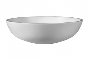 Denise Basin No Overflow Pearl White