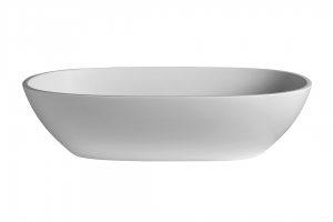 Amsterdam Basin No Overflow Polished White