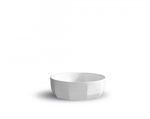 Bloom 145 Countertop Basin 450x450x150mm Pearl White