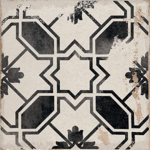 Caleta Floor Tile Porcelain 150x150mm Black
