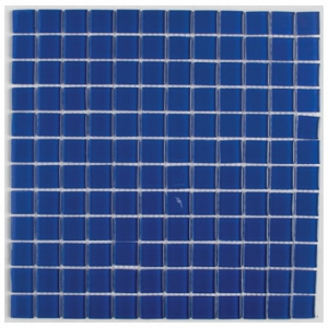 Crystal Glass 4mm Mosaic Sheet (23x23x4) 300x300x4mm Royal Blue