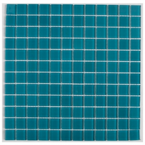 Crystal Glass 4mm Mosaic Sheet (23x23x4) 300x300x4mm Jade