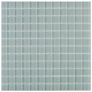 Crystal Glass 4mm Mosaic Sheet (23x23x4) 300x300x4mm Sage