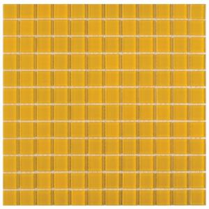 Crystal Glass 4mm Mosaic Sheet (23x23x4) 300x300x4mm Sunflower