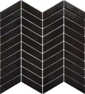 Chevron Black Gloss(23x85)