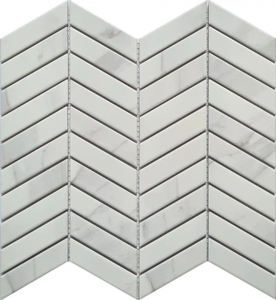 Chevron Carrara Matt(23x85)