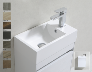 460 SIMPLICITY CUPBOARD & BASIN C WOOD 460 x 262 x 580
