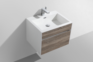 600 SIMPLICITY CUPBOARD & BASIN CART OAK