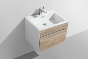 600 SIMPLICITY CUPBOARD & BASIN SONA OAK