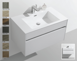 800 SIMPLICITY CUPBOARD & BASIN C WOOD 800 x 480 x 450