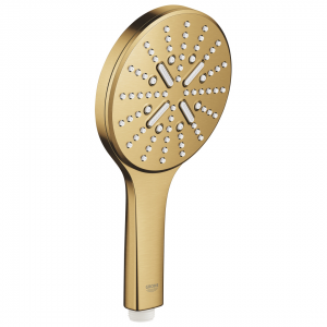 Grohe - Rainshower Smartactive 130 Hand Shower 3 Sprays Brushed Cool Sunrise