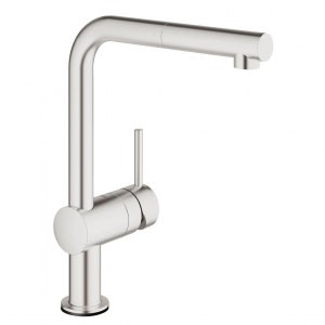 Grohe - Minta Touch Sink Mixer High Spout Supersteel