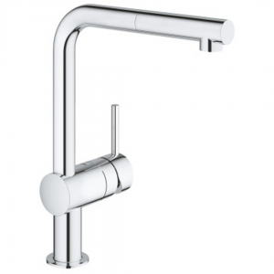 Grohe - Minta OHM Sink L-Spout Extr.Mou. LP Chrome