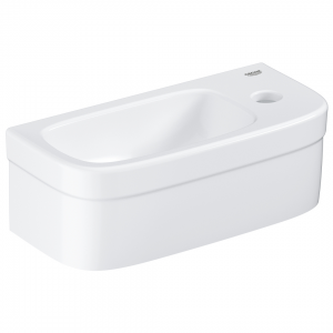 Grohe - Euro Ceramic Mini Wall-Hung Basin without Pedestal 370x180mm White