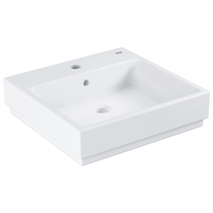 Grohe - Cube Ceramic Countertop Basin w/ Overflow 500x490mm White