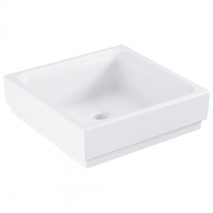 Grohe - Cube Ceramic Countertop Basin w/o Overflow 400x400mm White