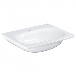 Grohe - Essence Ceramic Wall-Hung Basin w/ Overflow & PureGuard 600x485mm White