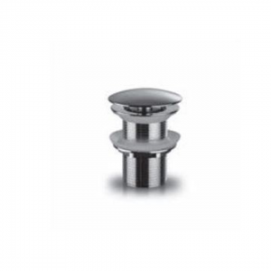 Basin plug, not lockable, polished