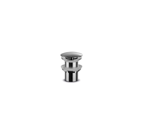 Basin plug, not lockable, structured black