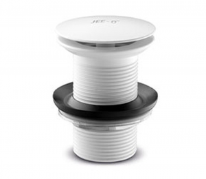 Basin plug, not lockable, white