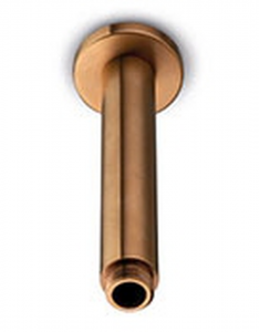 Ceiling mounted shower arm stainless steel, bronze