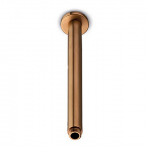 Ceiling mounted shower arm stainless steel, bronze
