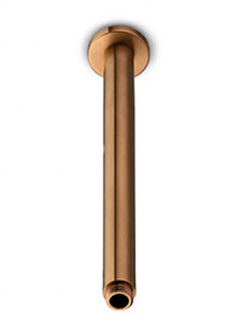 Ceiling mounted shower arm stainless steel, bronze