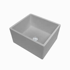 Baby Butler Basin 400x350x200mm Cement Grey