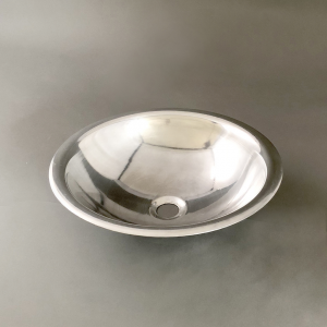 Single Skin Drop-In Aluminium Large Basin 460x160mm